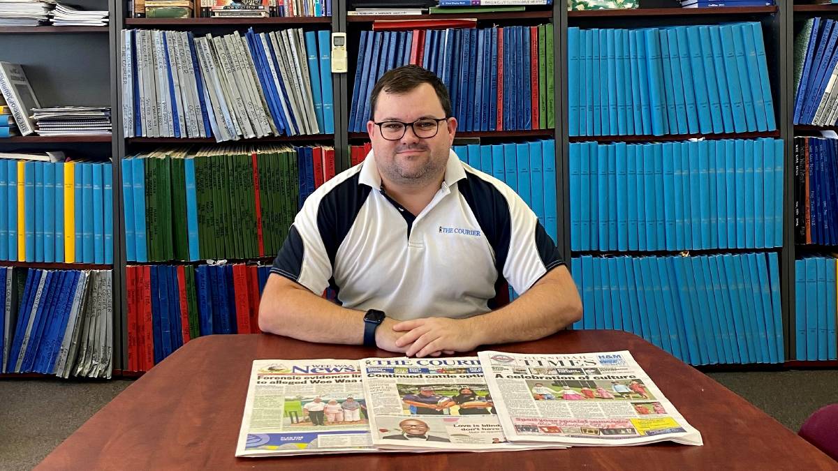 Gunnedah Times and Narrabri Courier editor Dylan Smith